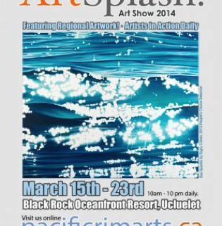 Art splash show poster